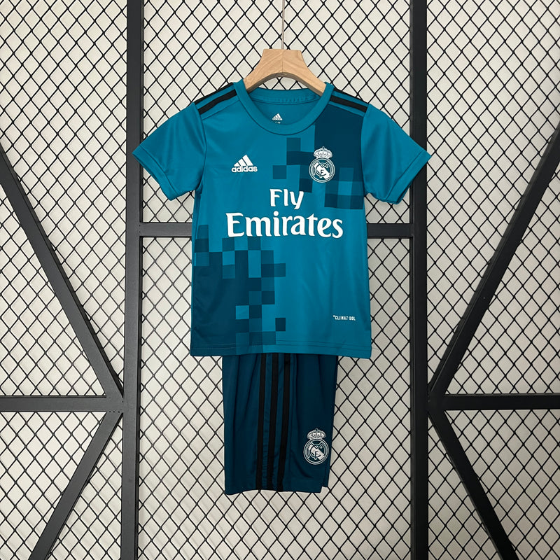 17-18 Real Madrid tercera equipación niño
