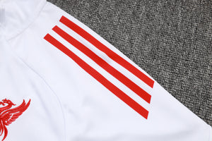 25-26 Liverpool conjunto de chándal niño Blanco/negro/rojo
