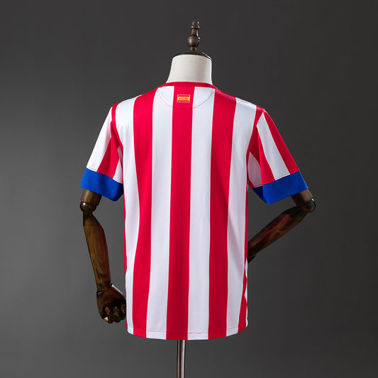 12-13 Atlético de Madrid primera equipación (Sponsors incluidos)