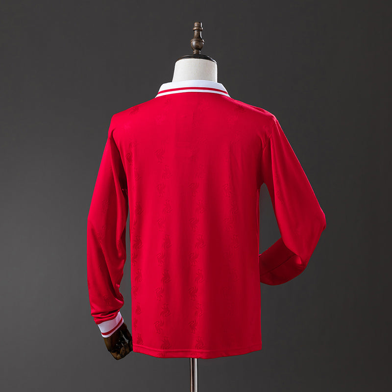 96-98 Liverpool primera equipación manga larga