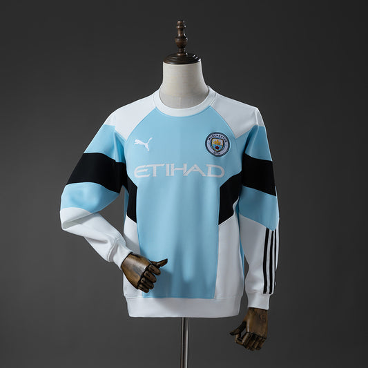 Manchester City sudadera sin capucha azul cielo/blanco