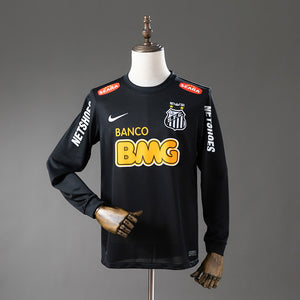 2012 Santos equipación especial negra manga larga