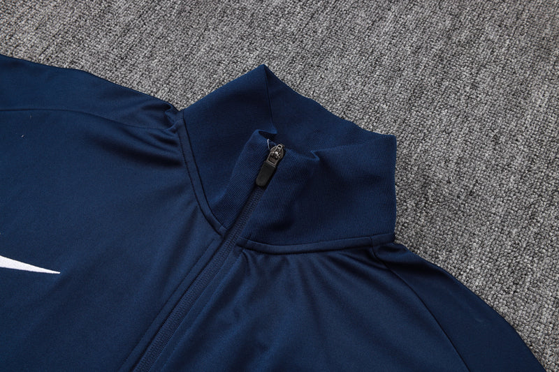 25-26 PSG conjunto de chándal Azul/Gris niño