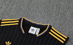 25-26 Manchester United Terrace Icons conjunto sin mangas Negro