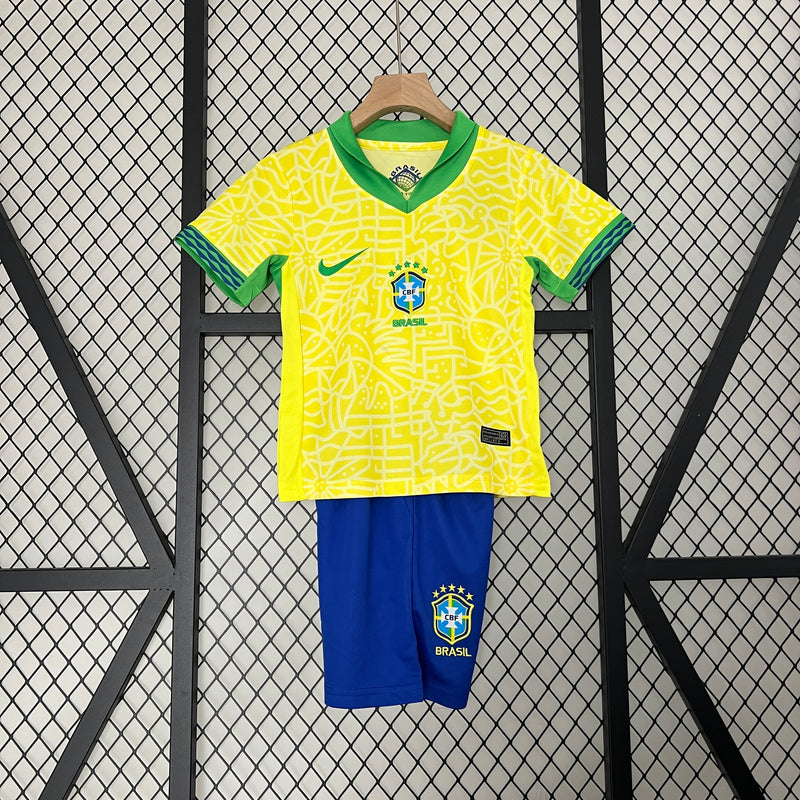 2024-2025 Brasil primera equipación niño