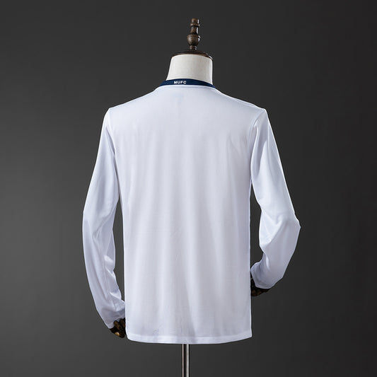 08-09 Manchester United segunda equipación manga larga