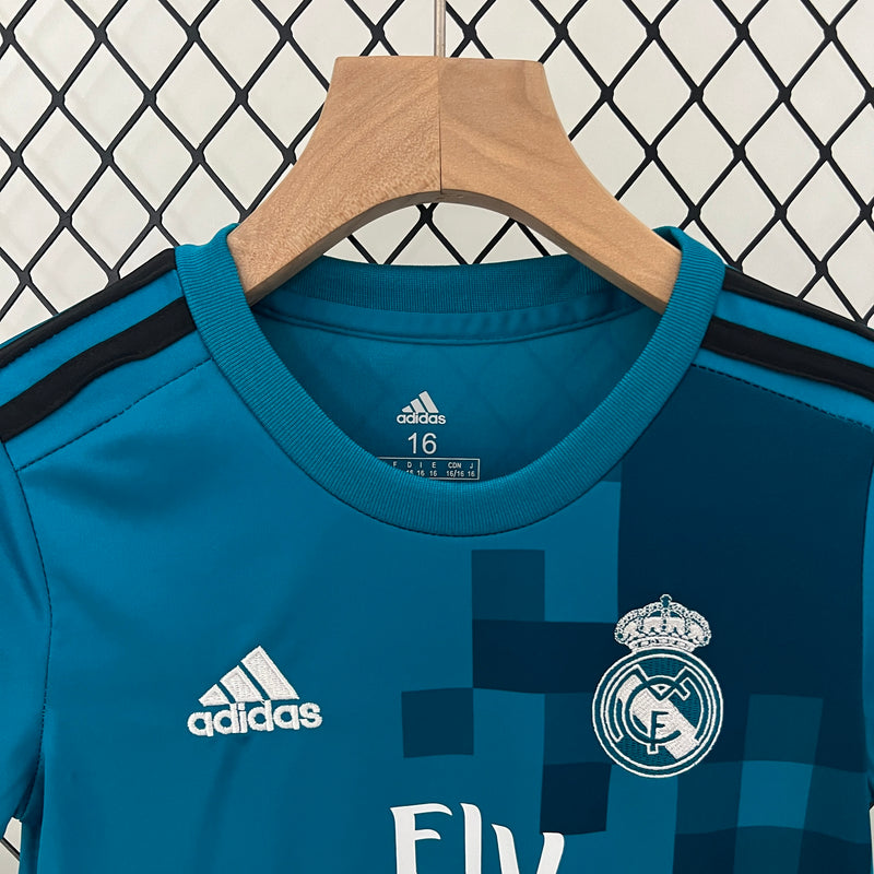 17-18 Real Madrid tercera equipación niño