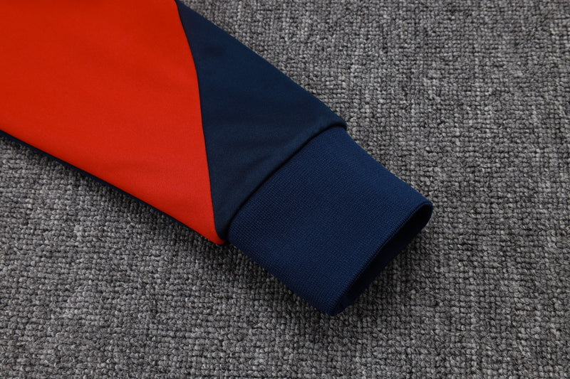 25-26 PSG conjunto de chándal Azul/Rojo niño