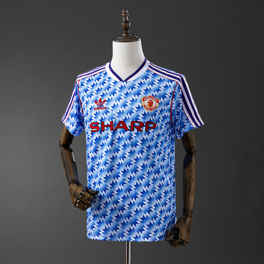 90-92 Manchester United segunda equipación
