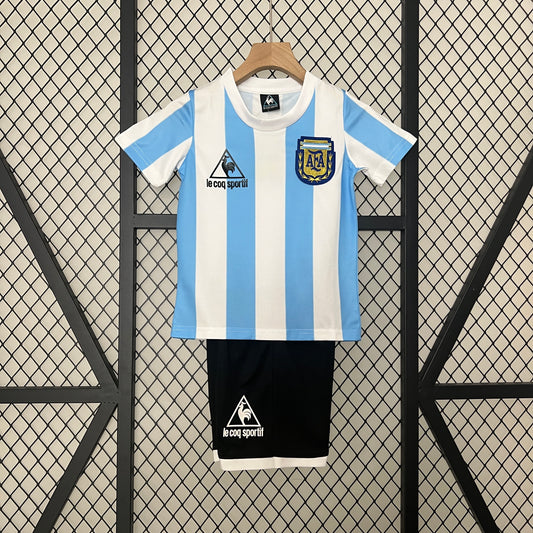 1986 Argentina primera equipación niño