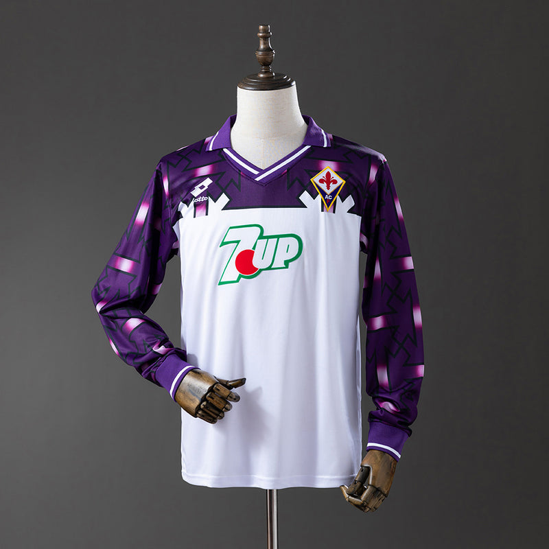 92-93 Fiorentina segunda equipación manga larga