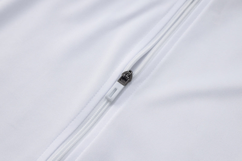 25-26 Real Madrid conjunto de chándal blanco/negro niño