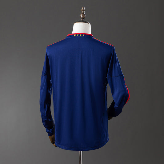 2010 España segunda equipación manga larga