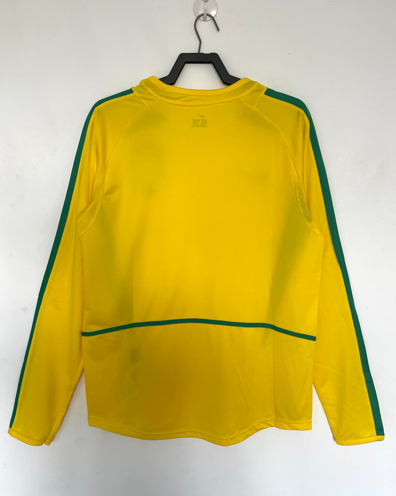 02 Selección Brasil primera equipacion manga larga