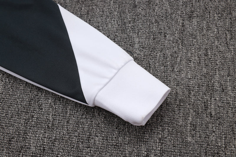 25-26 Chelsea conjunto de chándal niño Blanco/manga negra