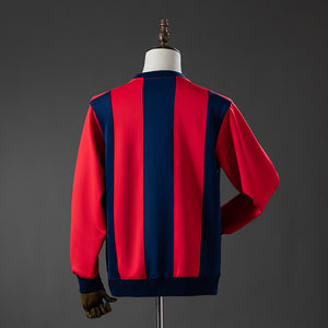 Barcelona sudadera sin capucha rojo/azul marino