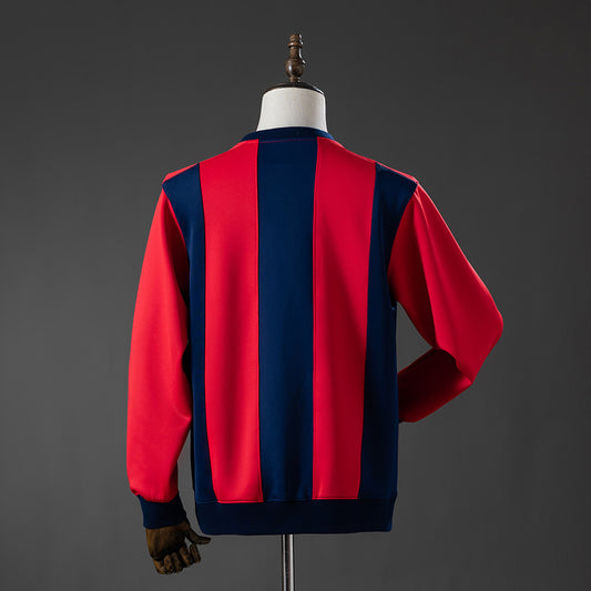 Barcelona sudadera sin capucha rojo/azul marino