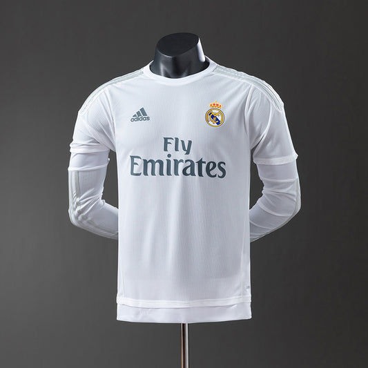 15-16 Real Madrid primera equipación manga larga