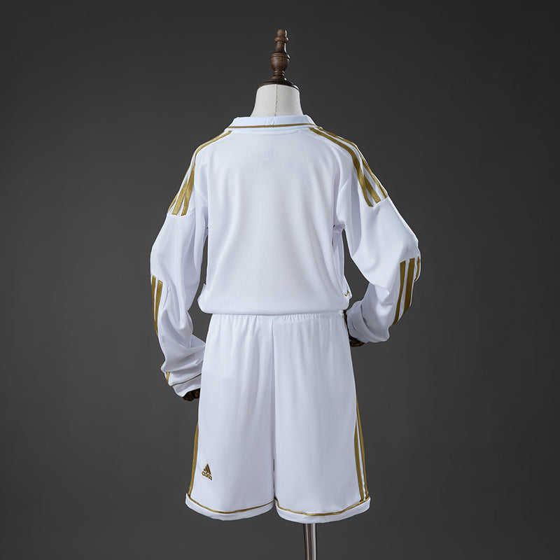 11-12 Real Madrid primera equipación niño manga larga