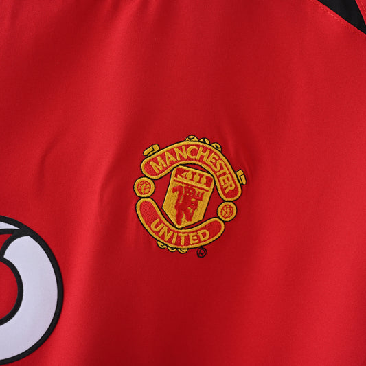 02-03 Manchester United primera equipación manga larga