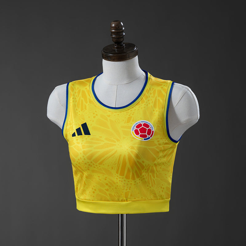 2026 Colombia primera equipación mujer versión TOP deportivo