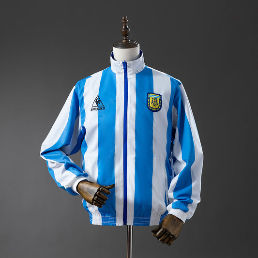 Argentina cortavientos reversible Tipo retro 1986