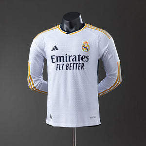 23-24 Real Madrid primera equipación manga larga