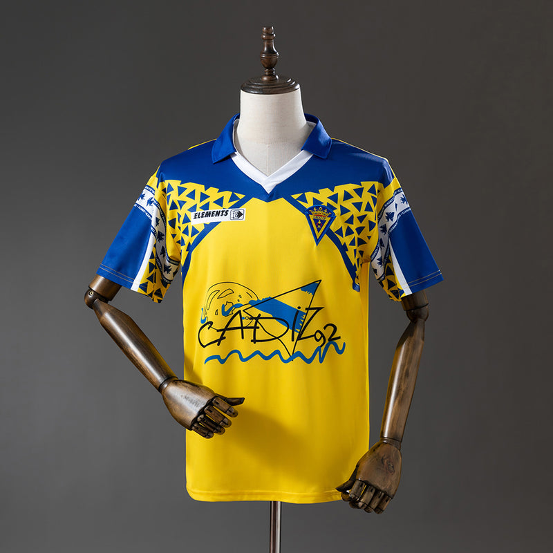 91-92 Cádiz segunda equipación local