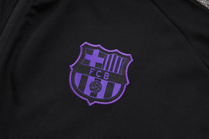 25-26 Barça conjunto de chándal niño negro/morado
