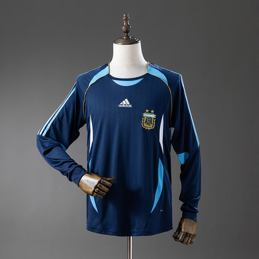 2006 Argentina segunda equipación manga larga
