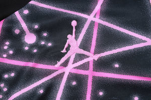 25-26 PSG conjunto de chándal Negro/Rosa niño