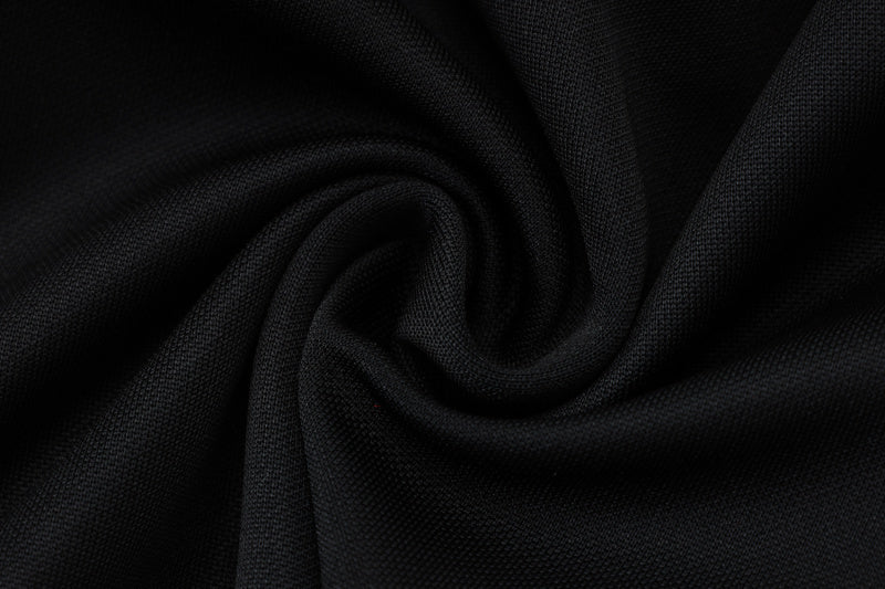 25-26 Real Madrid conjunto de chándal niño negro/amarillo