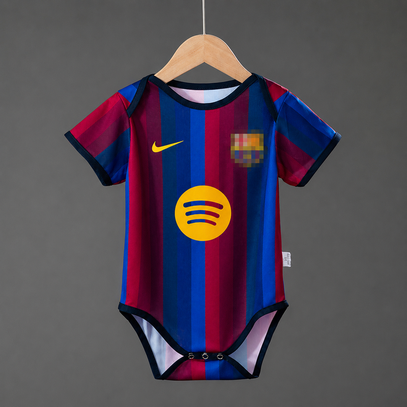 26-27 Barcelona primera equipación body para bebé (Filtración)