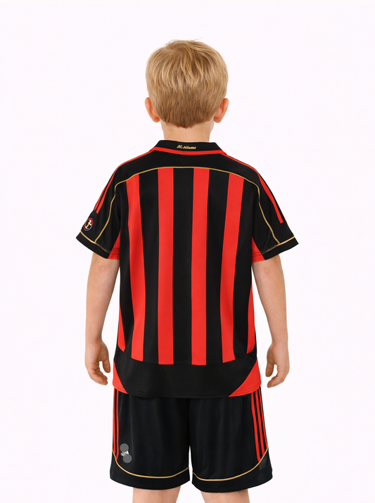 06-07 AC Milán primera equipación niño