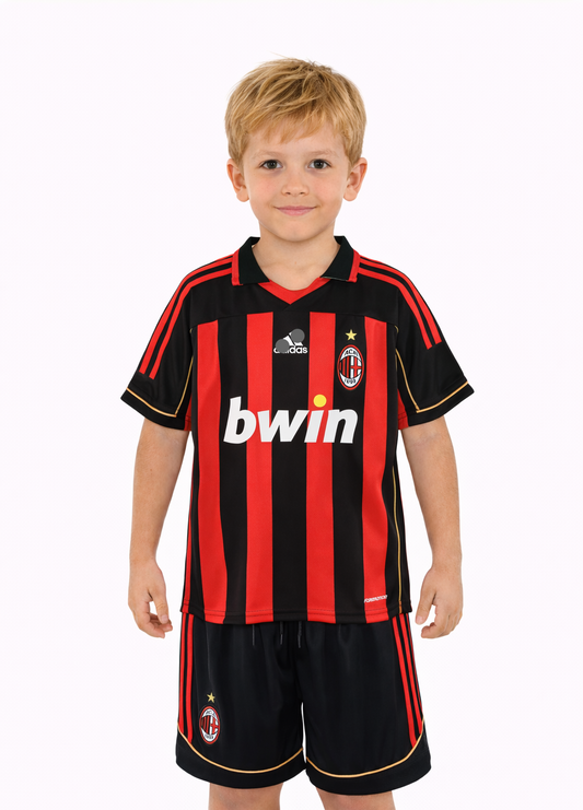 06-07 AC Milán primera equipación niño