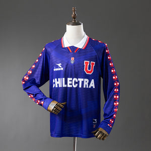 1996 Universidad de Chile primera equipación manga larga