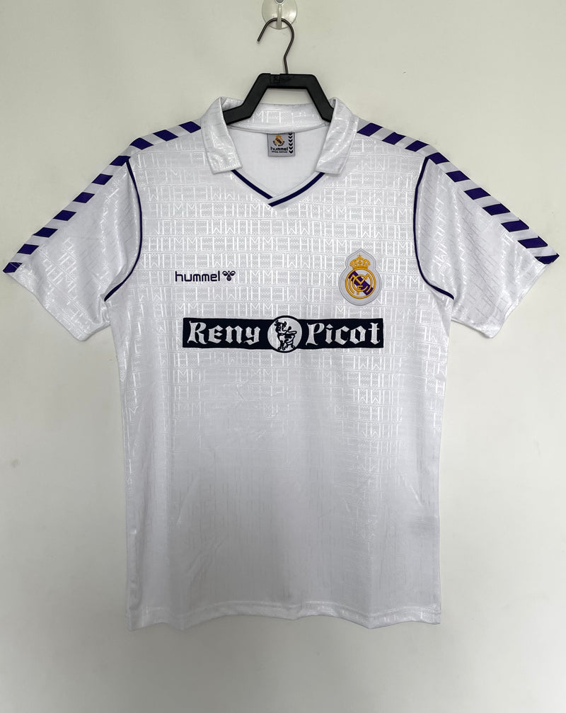 89-90 Real Madrid primera equipación