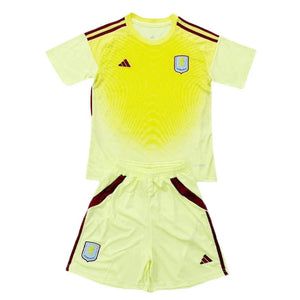 25-26 Aston Villa  portero segunda equipación niño