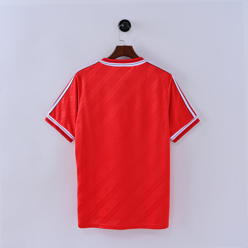86-88 Manchester United primera equipacion