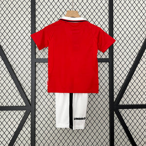 98-99 Manchester United primera equipación champions league niño