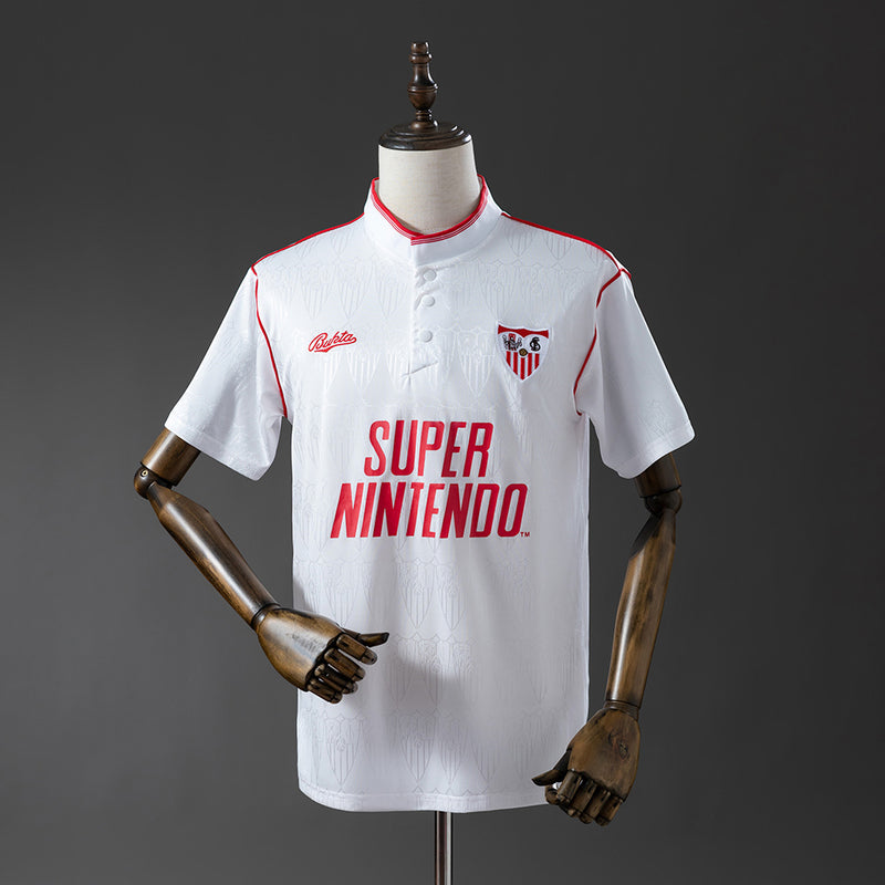 91-92 Sevilla primera equipación