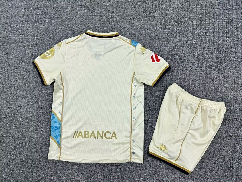 25-26 Deportivo La Coruña tercera equipación niño