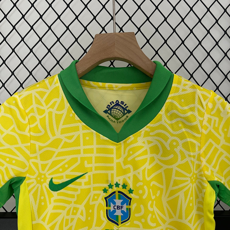 2024-2025 Brasil primera equipación niño