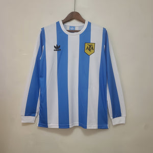 1978 Argentina primera equipación manga larga