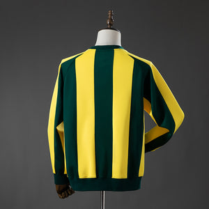 Brasil sudadera sin capucha verde/amarillo