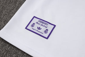 25-26 Real Madrid conjunto de chándal niño blanco/morado