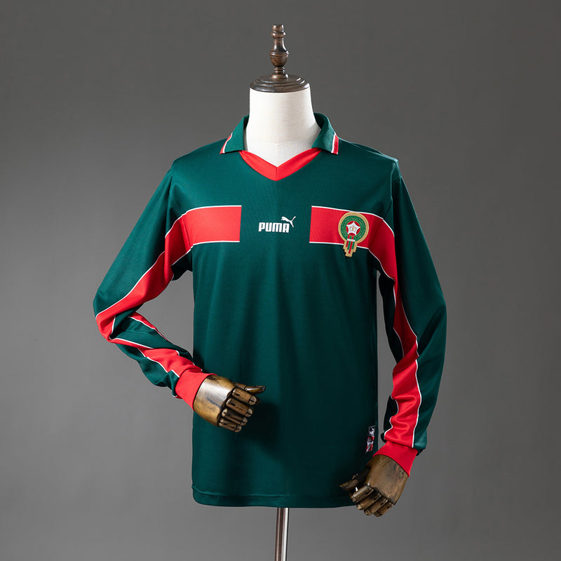 1998 Marruecos primera equipación manga larga