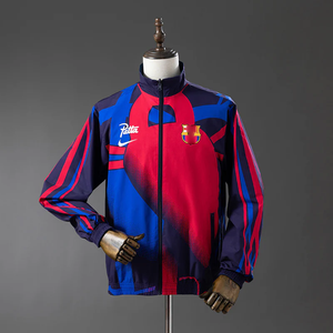 Barcelona x Patta cortavientos reversible