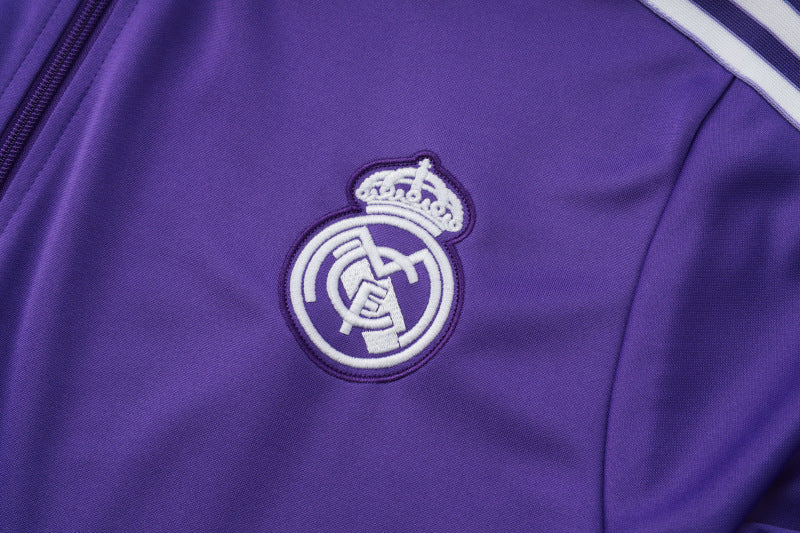 25-26 Real Madrid conjunto de chándal originals niño morado