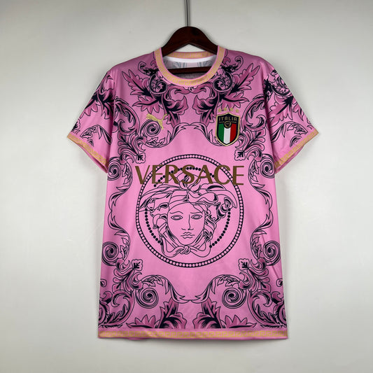 Italia x Versace equipación especial rosa
